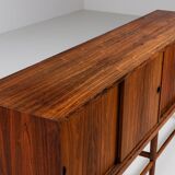 Unusual highboard or sideboard in rosewood Denmark 1967