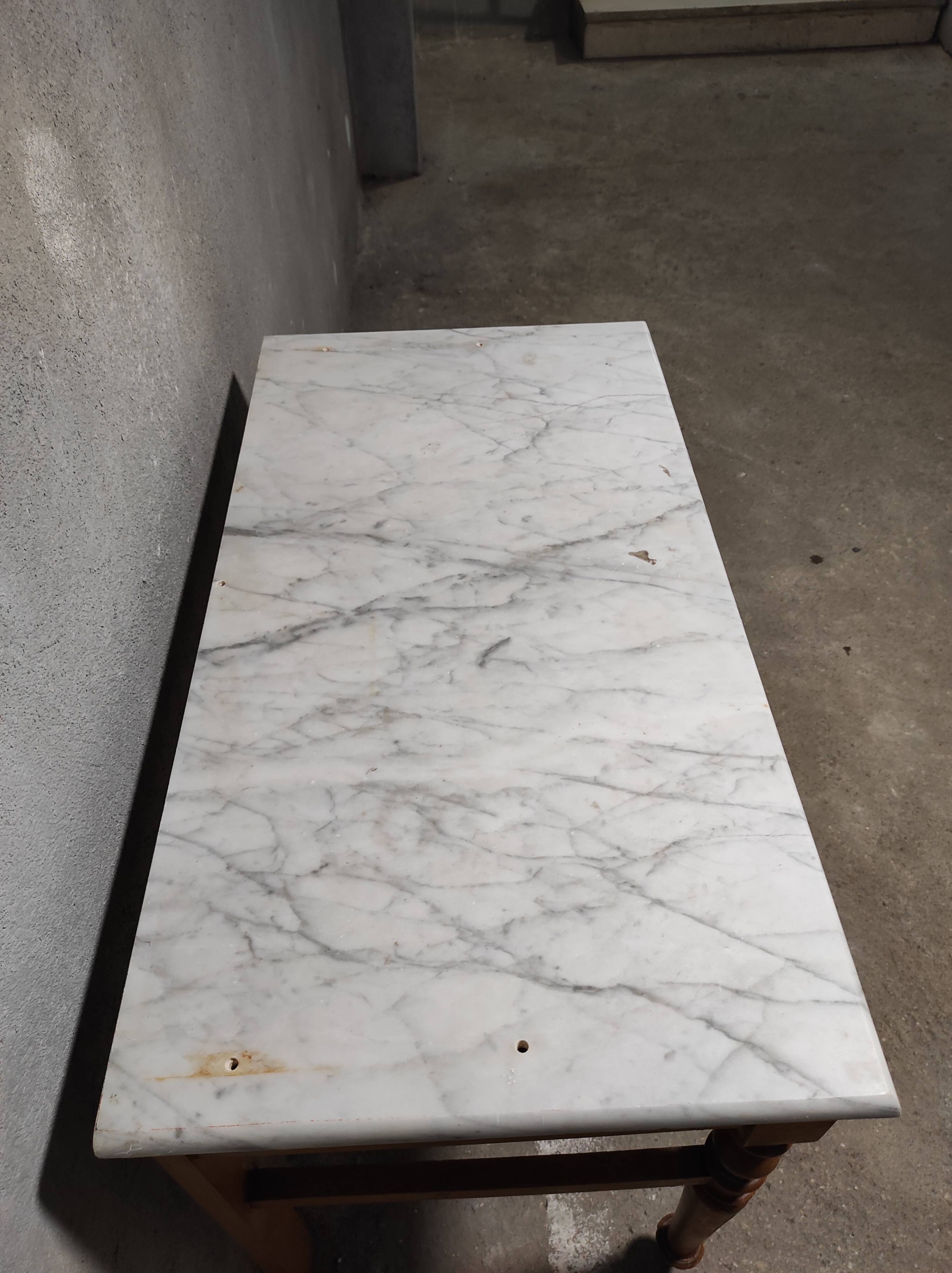 Marble hairdresser table