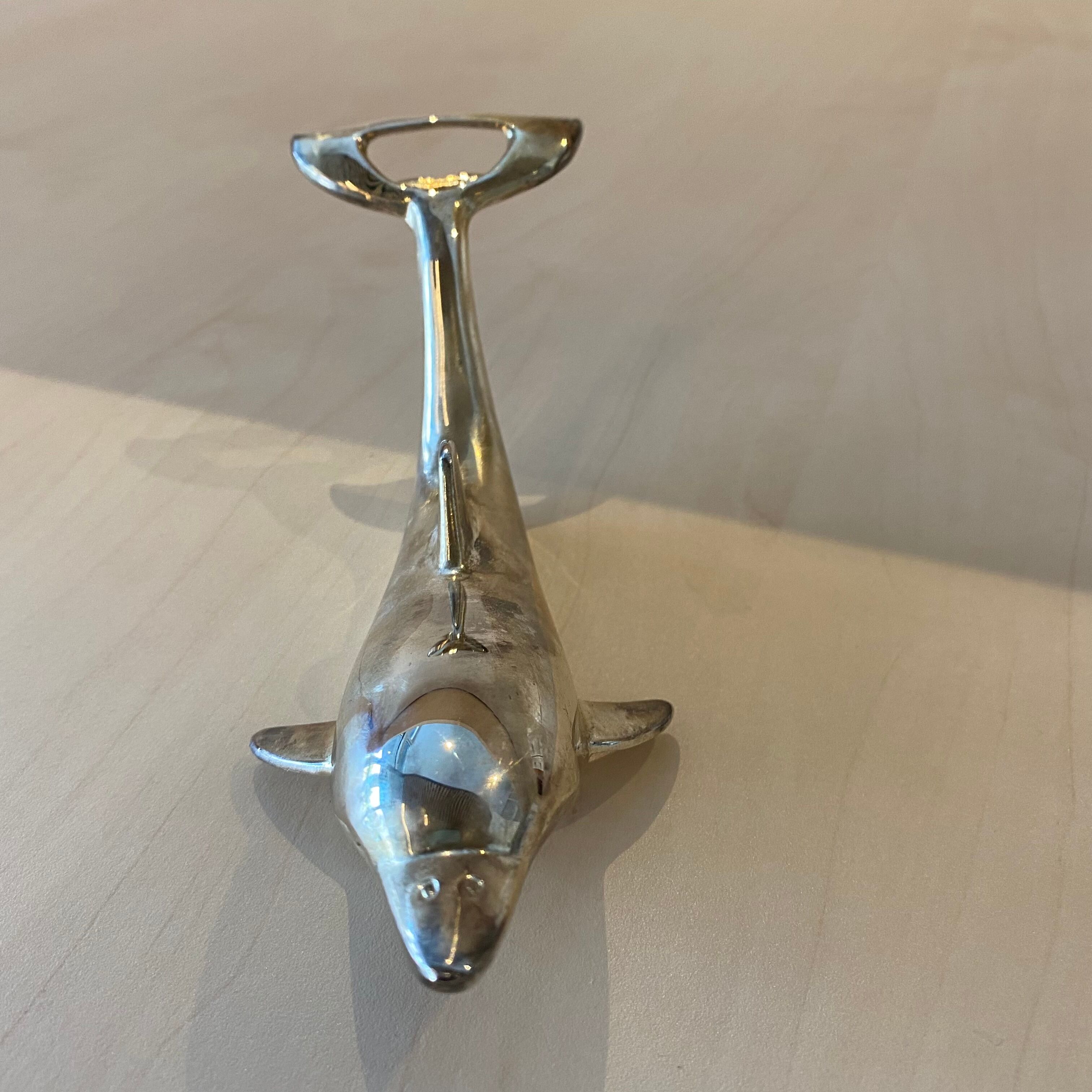 Vintage bottle opener dolphin