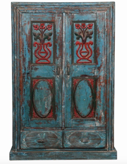 Antique teak cabinet