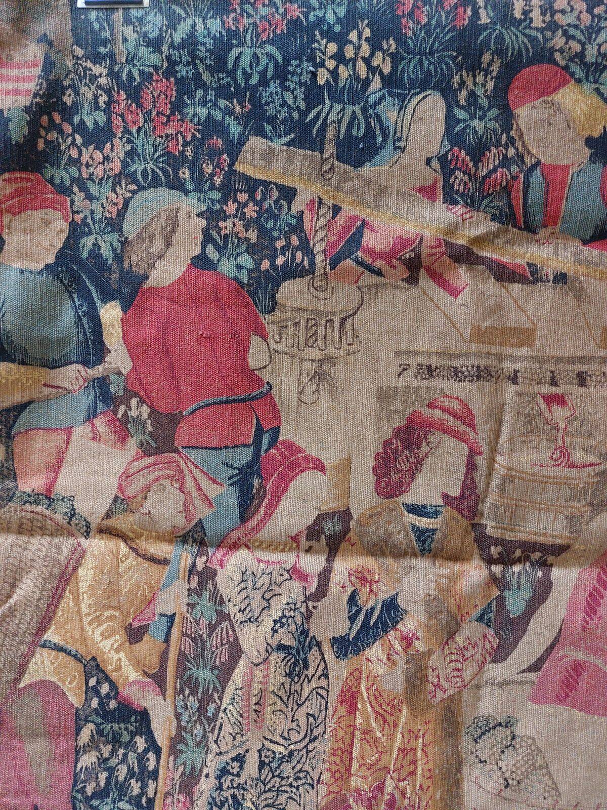 Artis Flora wall tapestry "The Grape Harvest" in the spirit of Aubusson - #2