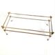 Italian coffee table in lucite Hollywood Regency style
