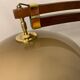 Adjustable and steerable wooden arch lamp lamp 1970