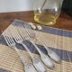 Set of 4 silver-plated forks in Boulenger antique style.