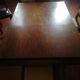 Art deco style dining room table and 6 chairs