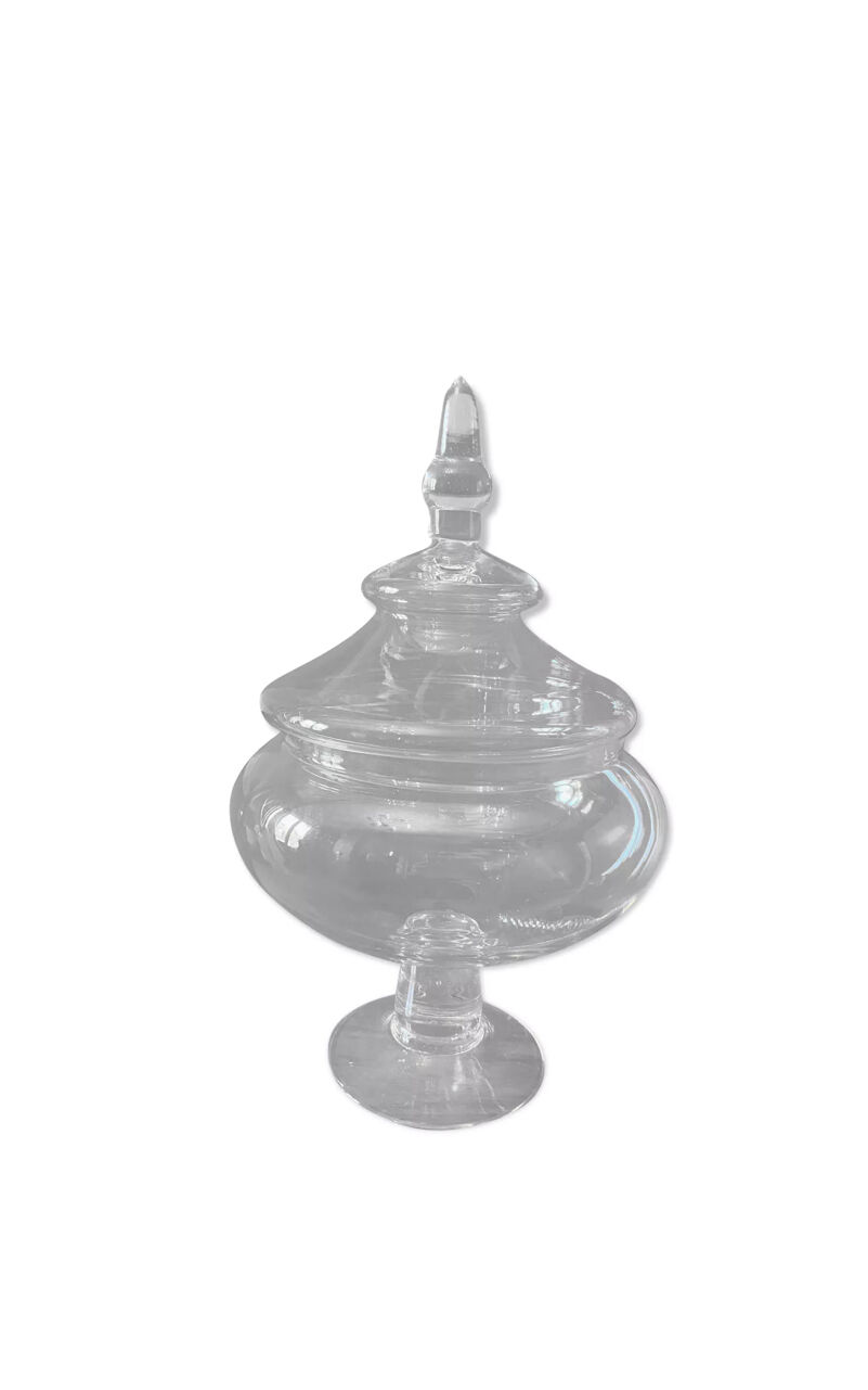 Christmas Pop-up 2022 - Glass jar on pedestal