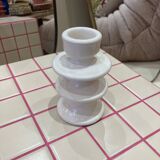 Pearly white candle holder Lot