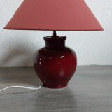 Red Kostka lamp