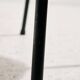 Teak chair with writing tablet