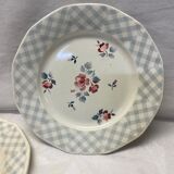 Set of 4 old bastia plates