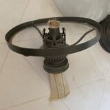 Vintage kosm brenner opaline kerosene lamp