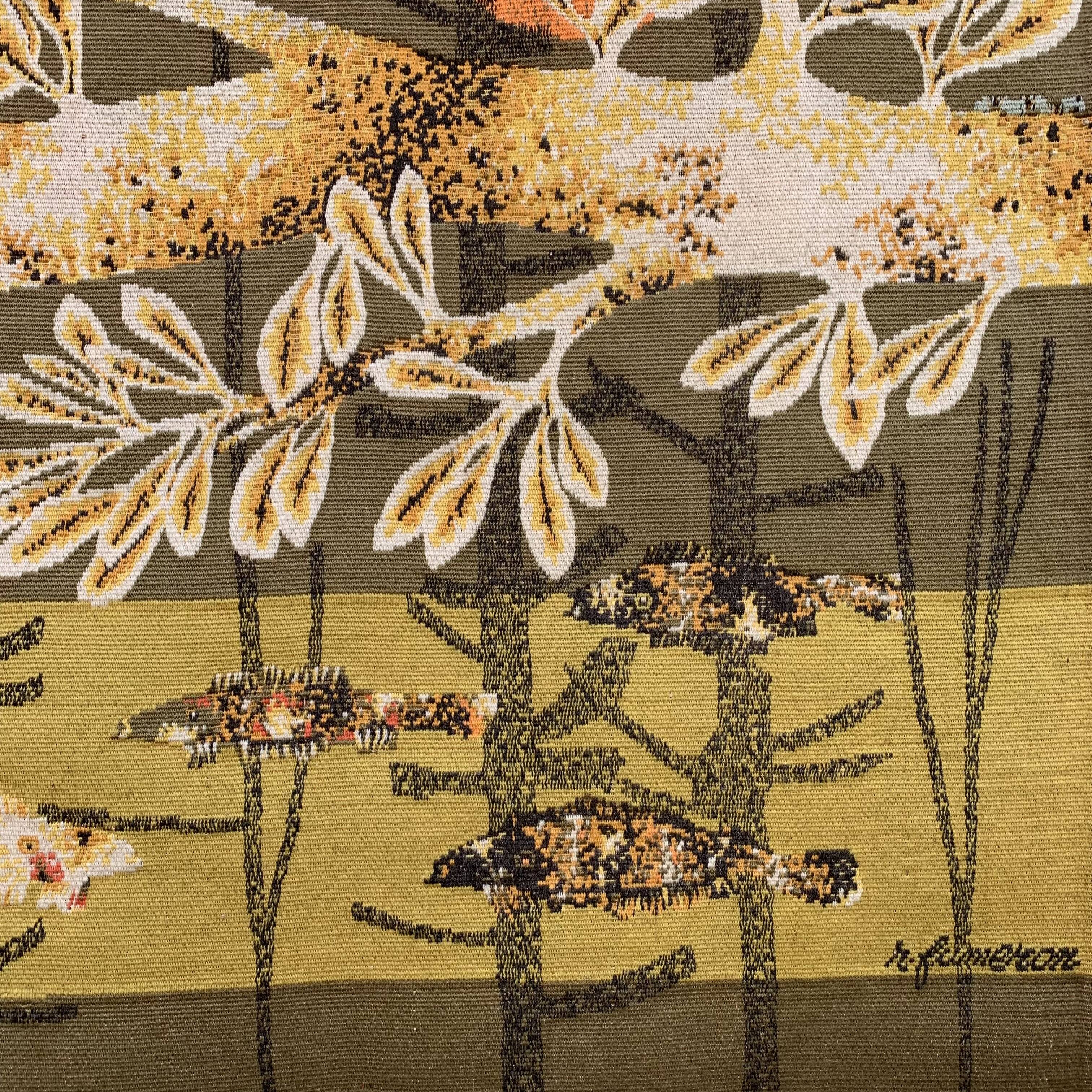 Wool tapestry René Fumeron