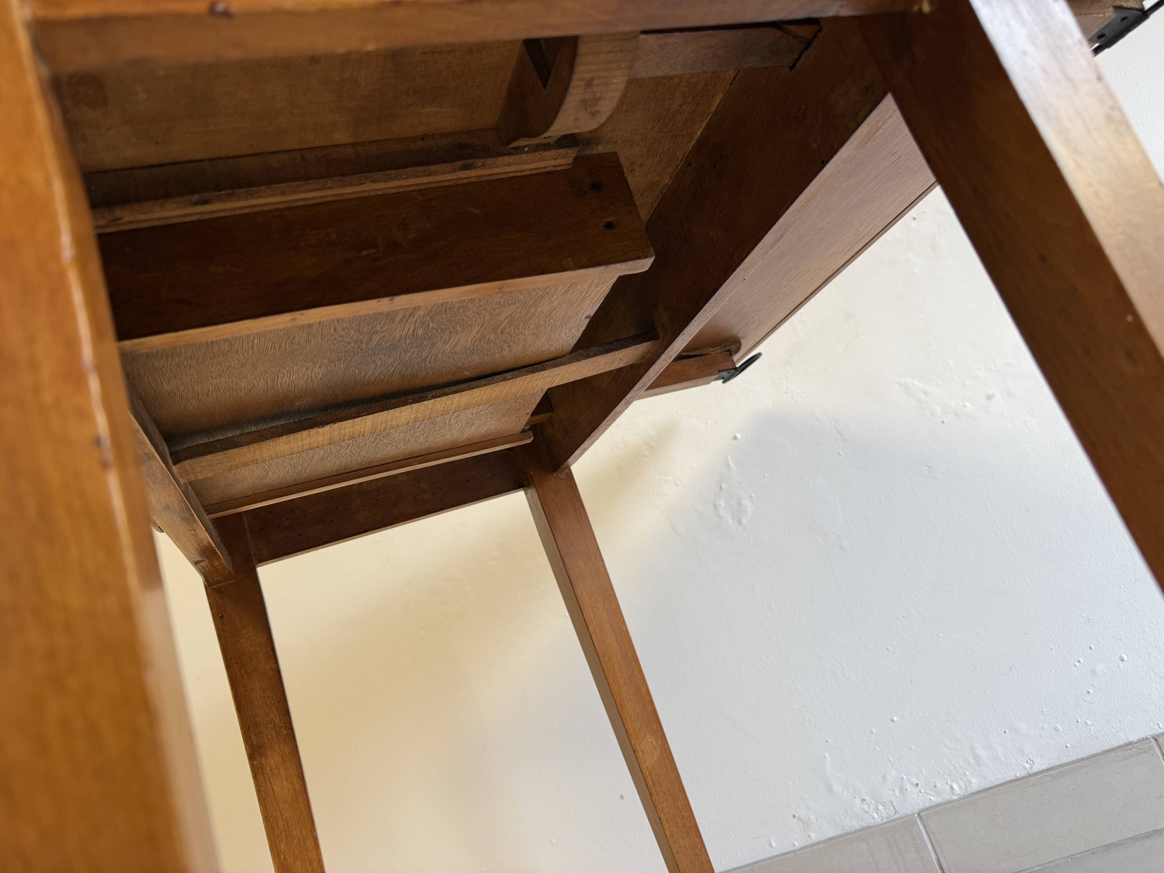 Bureau écolier bois vintage