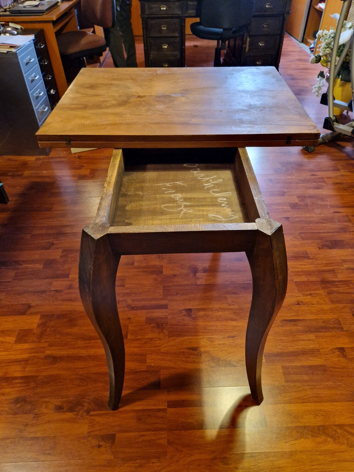 Bridge table from the 1950s