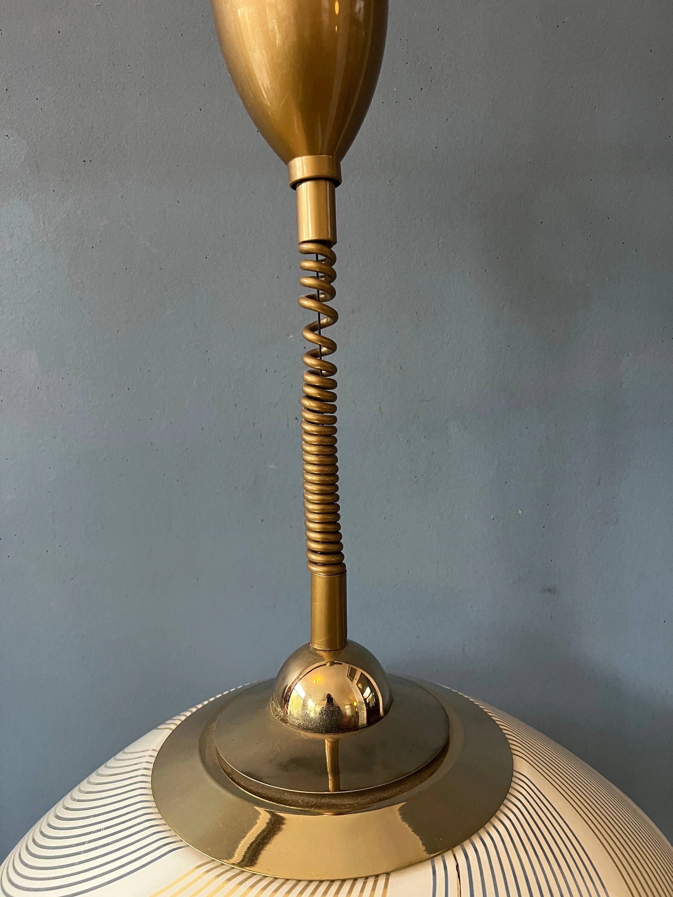 Vintage Mid-Century Hollywood Regency Suspension