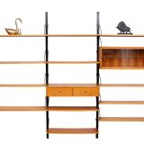 Poul Cadovius hanging Royal Wall System 1950s Denmark