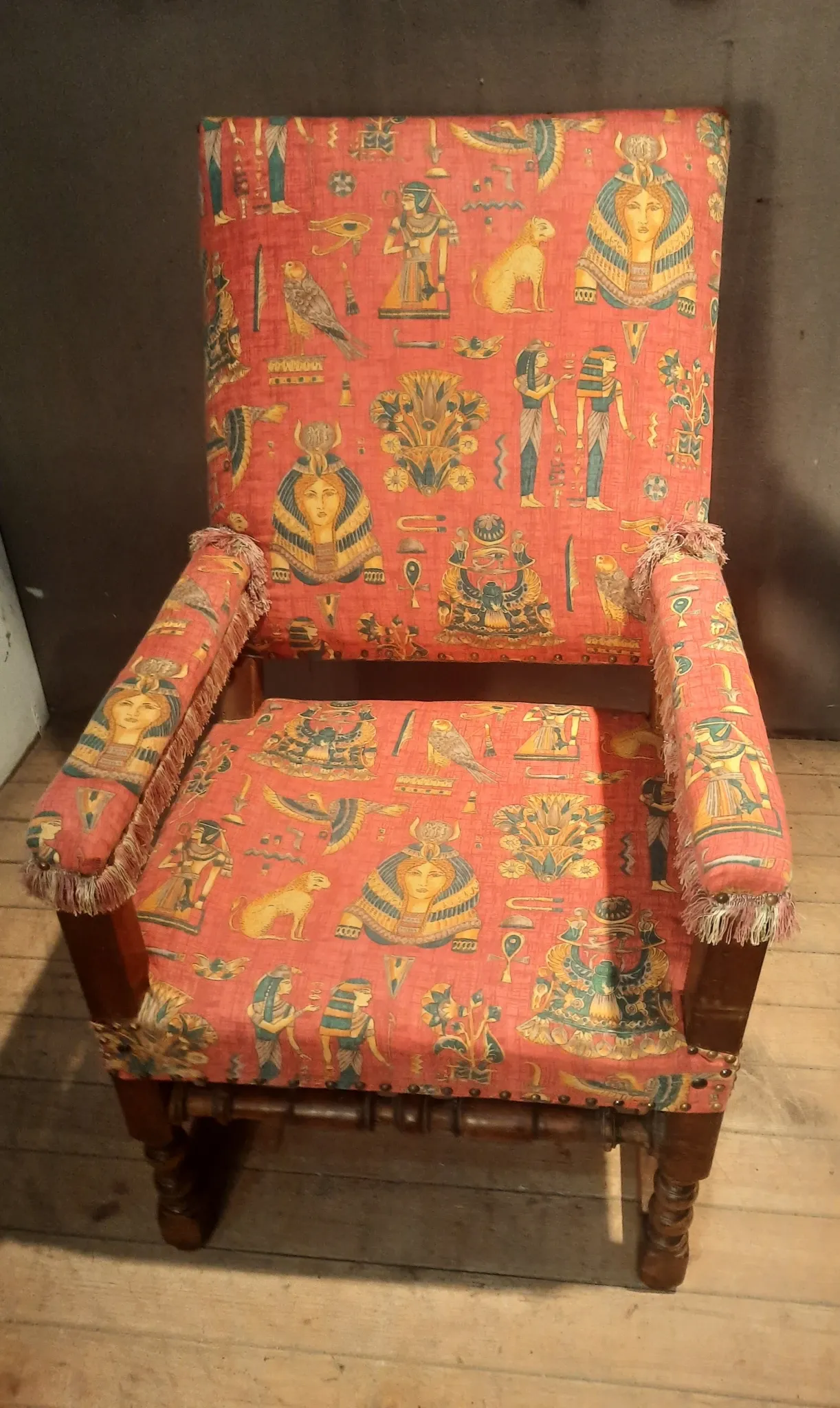 Rustic armchair from the Louis XIV period