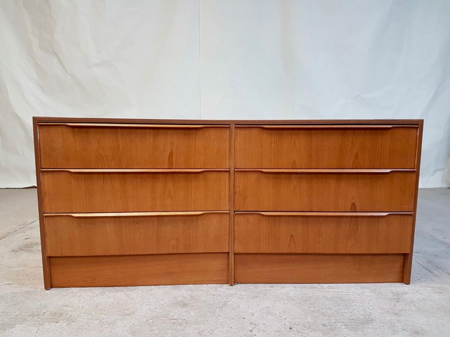 Mid century danish double drawers by Steens