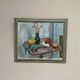 Original Swedish Oil on Panel – "Vase and Vegetables" by Arne Kilsby – Signed – Vintage and Framed – 54 × 46 cm (21.3" × 18.1")
