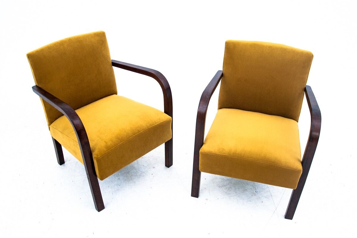 Set of armchairs, Poland, mid-20th century