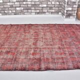 Red Turkish Oushak Rug sku 1502