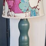 Lamp foot wood cabinetmaker abbat day fabrics creator