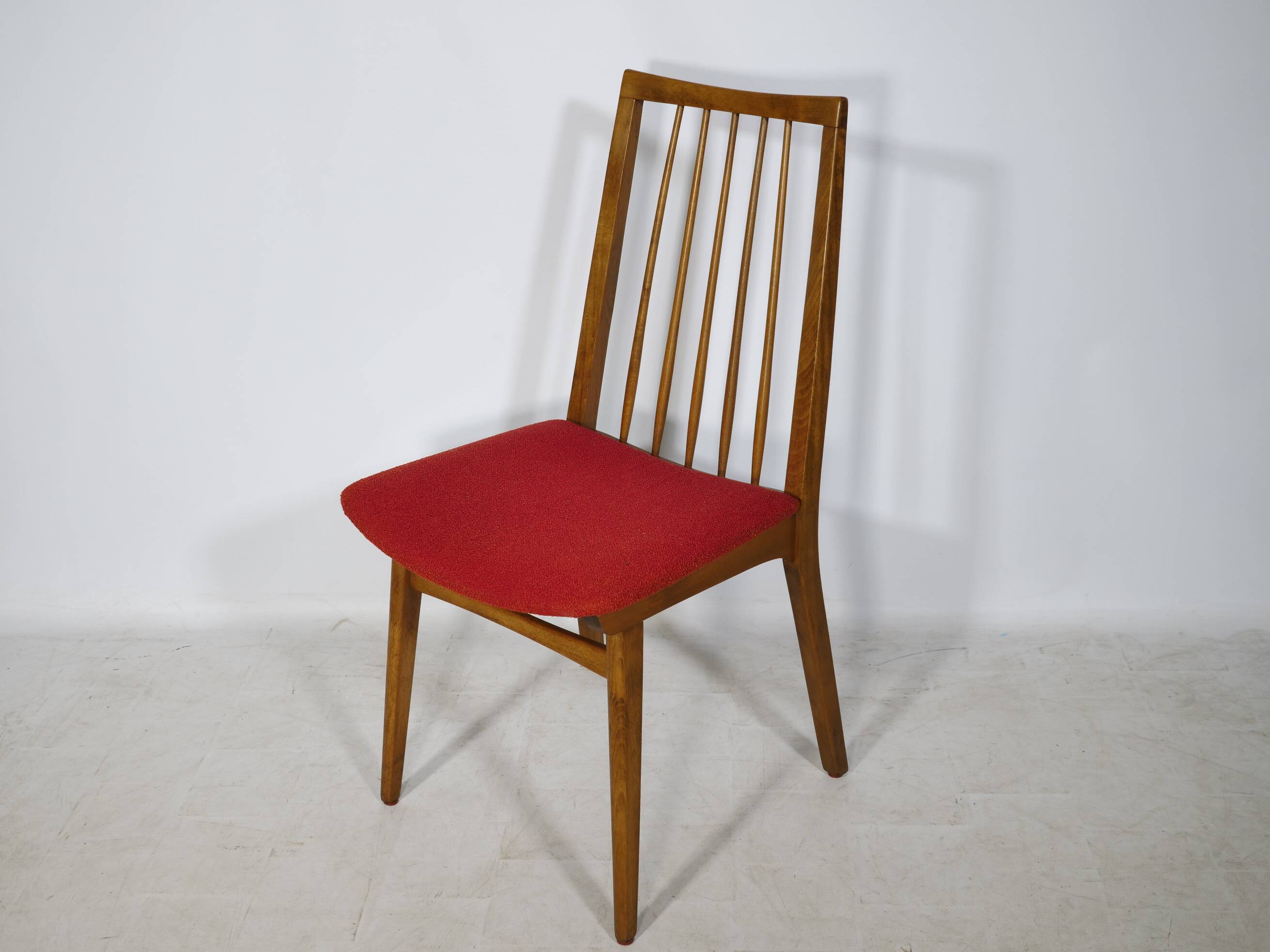 Mid-Century Walnut Dining Chairs, Set of 14, 1960s