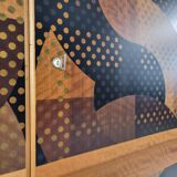 Vintage Beech Wardrobe, 1970s