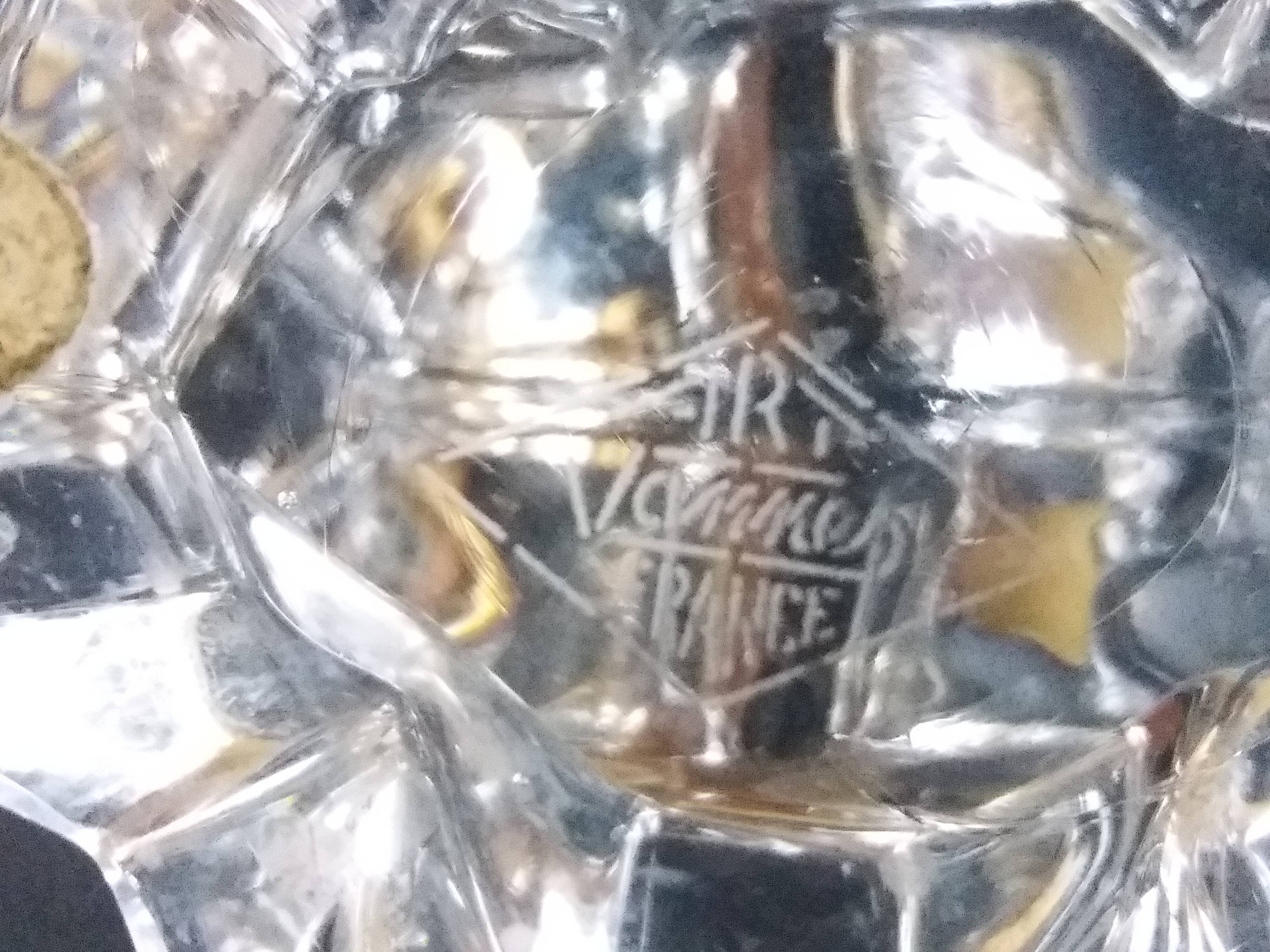 Pair crystal chandeliers