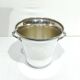 Silver-plated champagne bucket with fluting