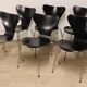 Series 7 Chairs Arne Jacobsen edition Fritz Hansen, 1965