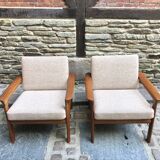 Pair of Danish armchairs 1970