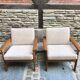 Paire de fauteuils danois 1970