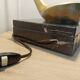 Lampe club de golf bronze et marbre