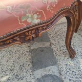 Paire de fauteuils cabriolets de style louis xv