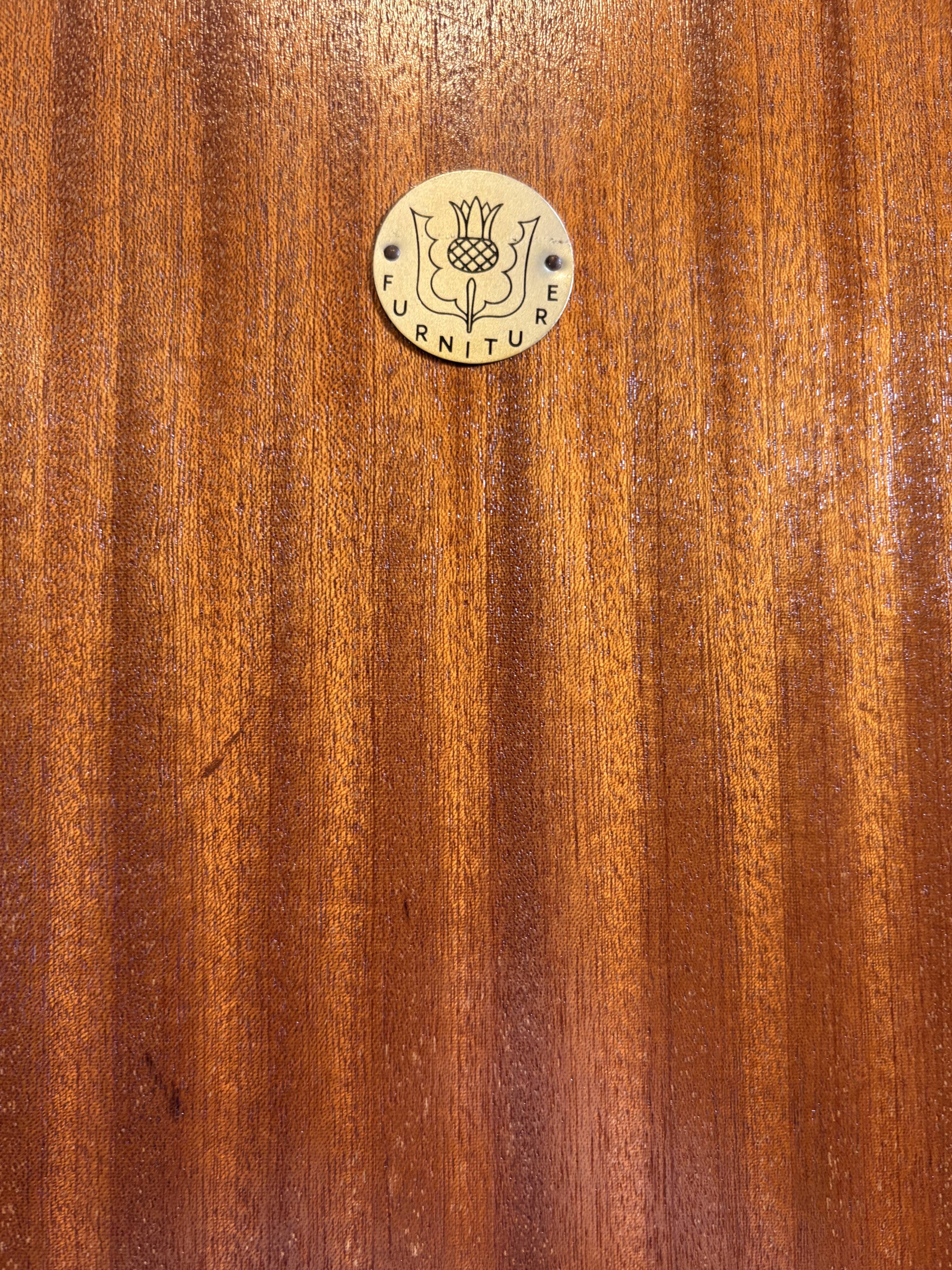 Mid Century Retro Teak Wardrobe by McIntosh 1960 English Designer