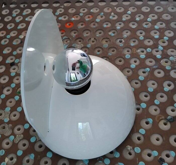 Set of 3 Artemide “Buco” lamps by Claudio Bini