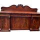 English enfilade in mahogany