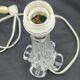 Vintage Heavy Crystal Lamp Base - Sèvres Crystal (28 cm / 1.4 kg)