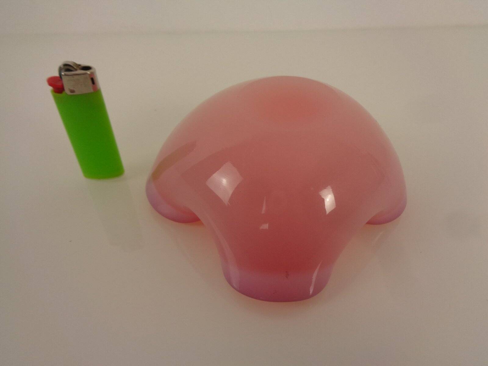 Sommerso Murano Glass Ashtray, Italy, 1960s