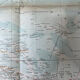 Carte ancienne Océanie 69x48cm
