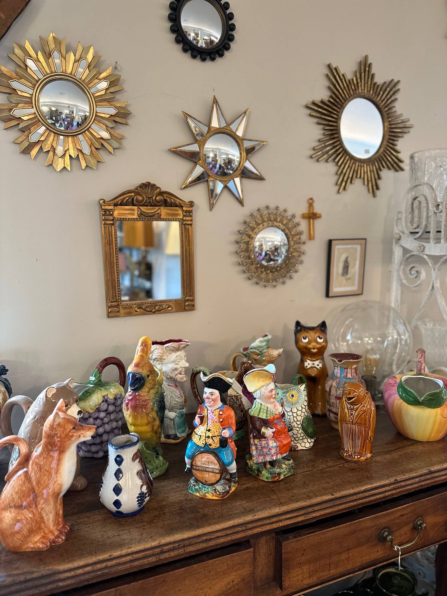 Vintage Raven Pitcher