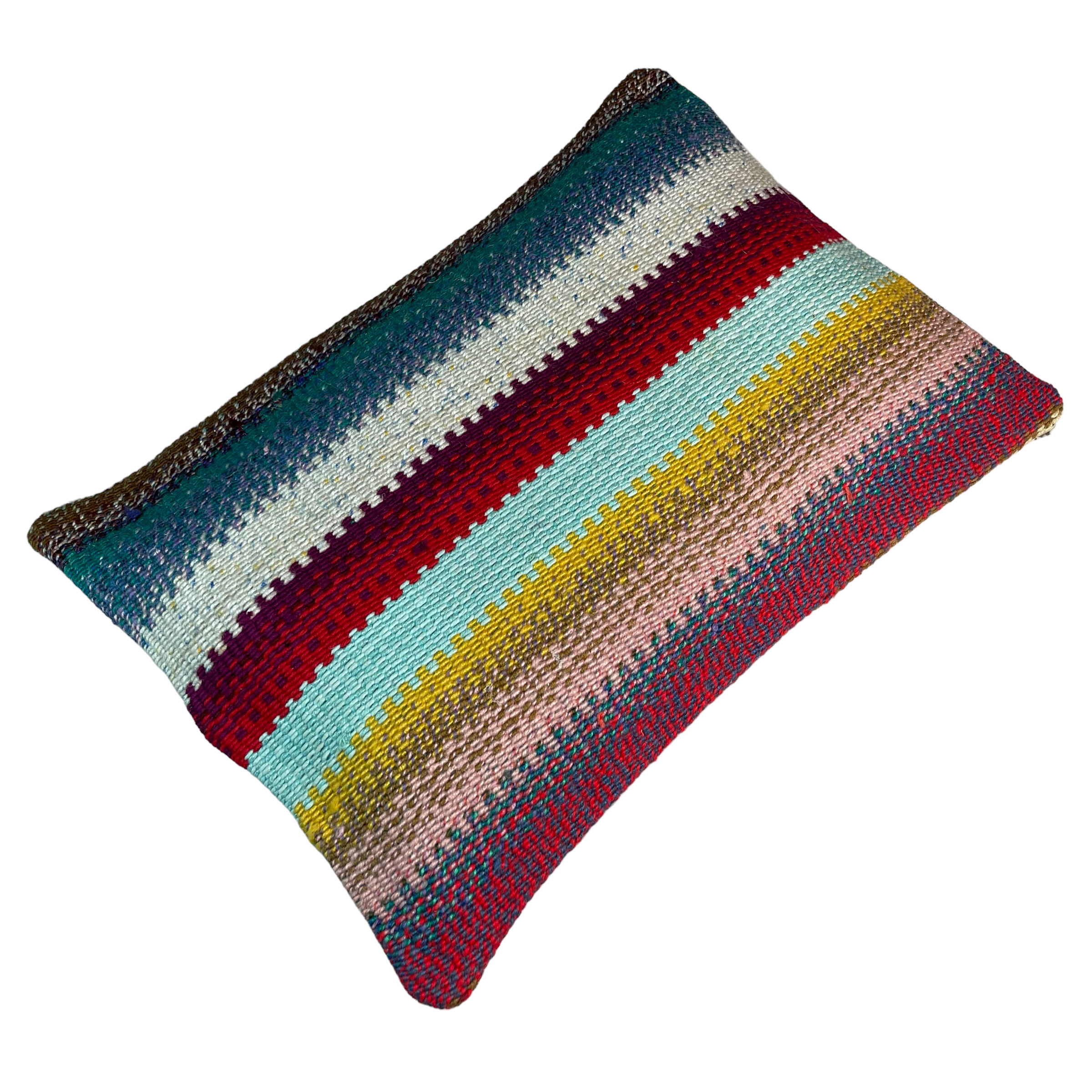 Vintage turkish handmade cushion cover , 30 x 50 cm