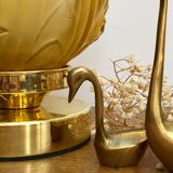 Lamp to lay vintage globe art deco pink patterns