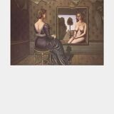 Paul Delvaux, the miroir