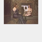 Paul Delvaux, the miroir