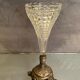 Vase bouquet cone cut crystal Baccarat Saint Louis late nineteenth early twentieth