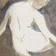 Painting signed in Chinese ink “female back”