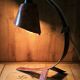 "Organic" Desk Lamp Marble Italian Vegetable Leather & Aluminium