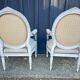 Paire de fauteuils de Style Louis XVI